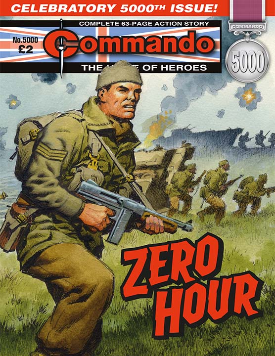 5000 Not Out: DC Thomson’s Commando comic celebrates a landmark issue ...