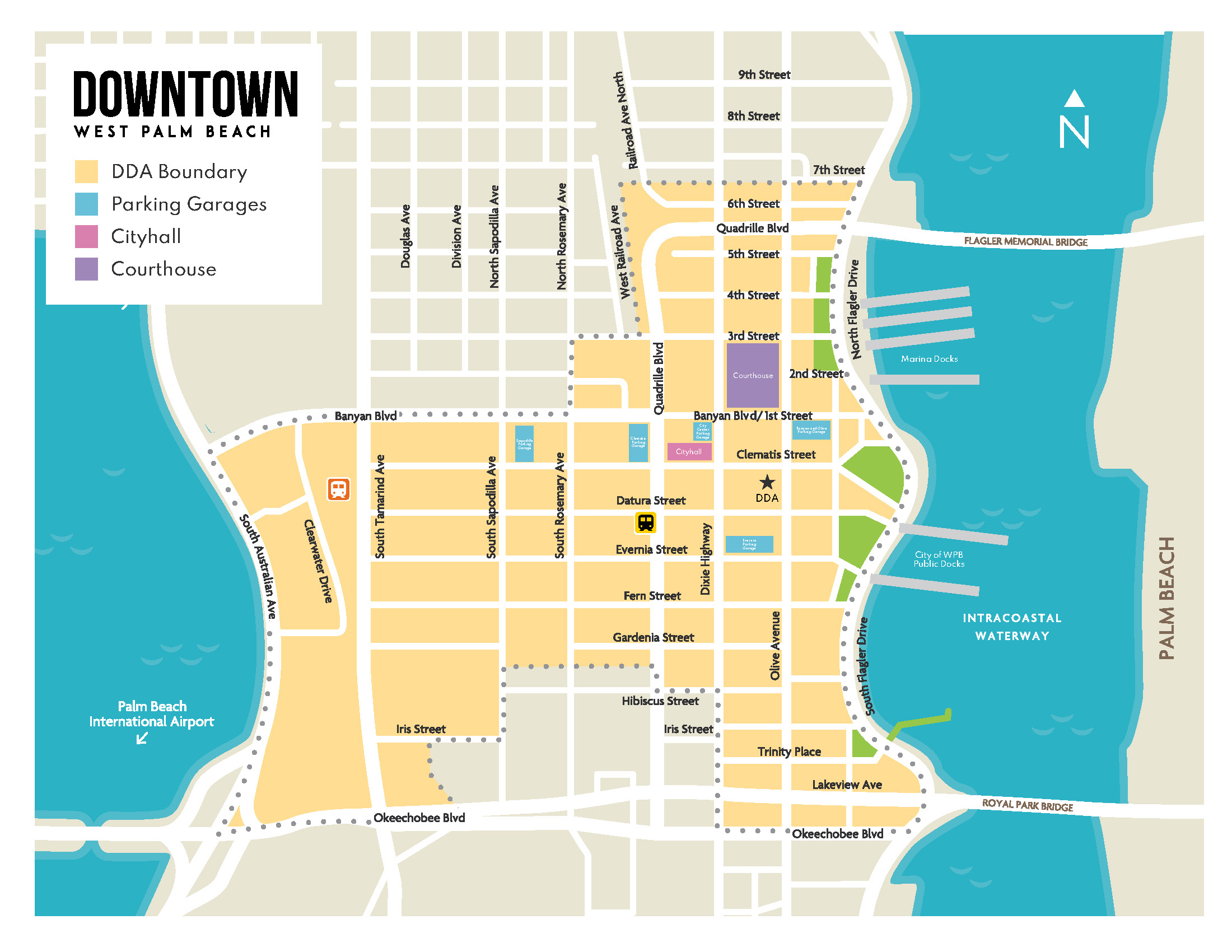 West Palm Beach 60 Photos Com DDA Map 2024 