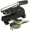 Personalized Monogram Embosser with Long Handle – Custom Notary Seal & Gold Foil Certificate Stamp.
