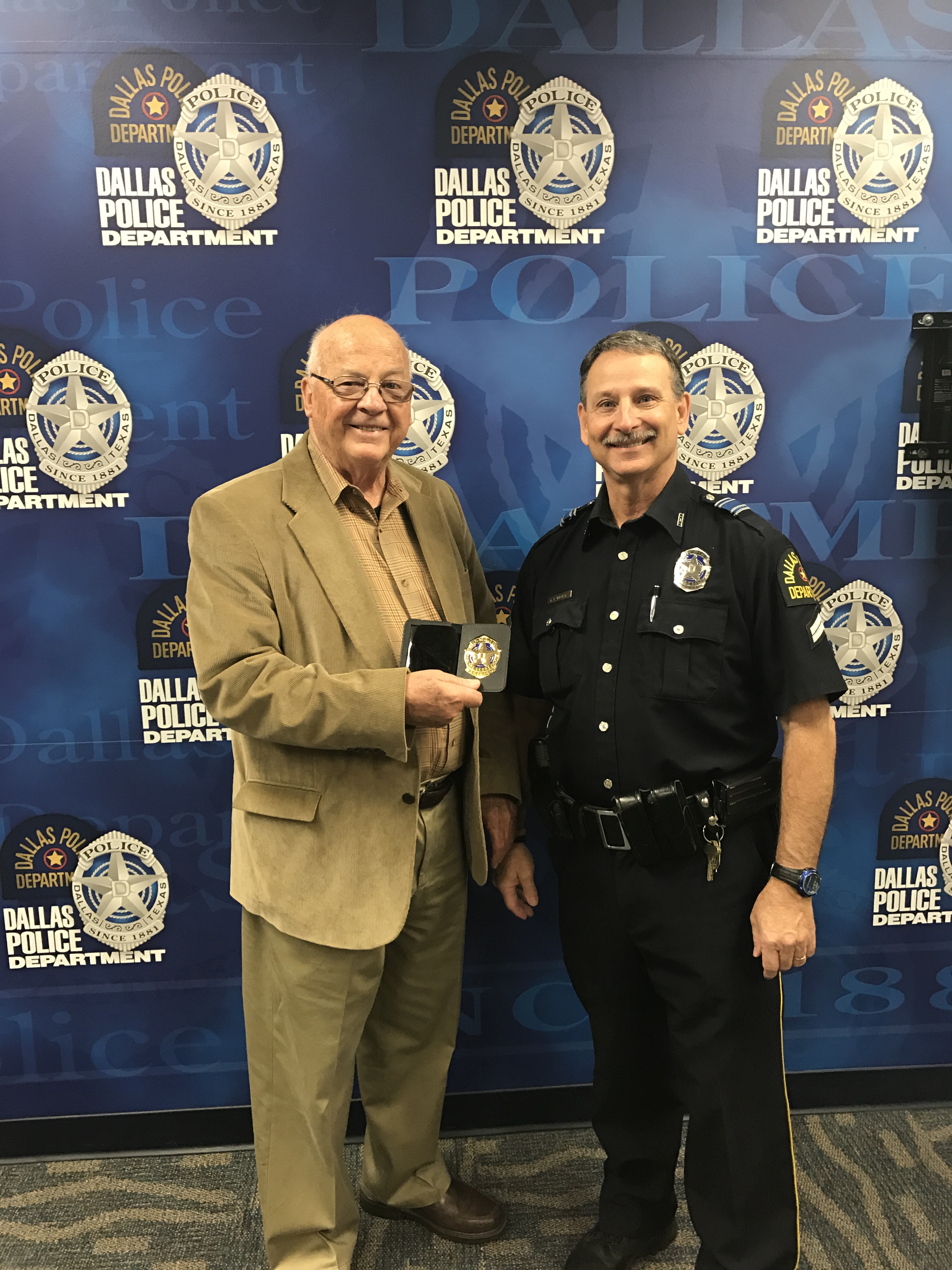 Retired DPD Sergeant Reunites With Lost Badge | DPD Beat