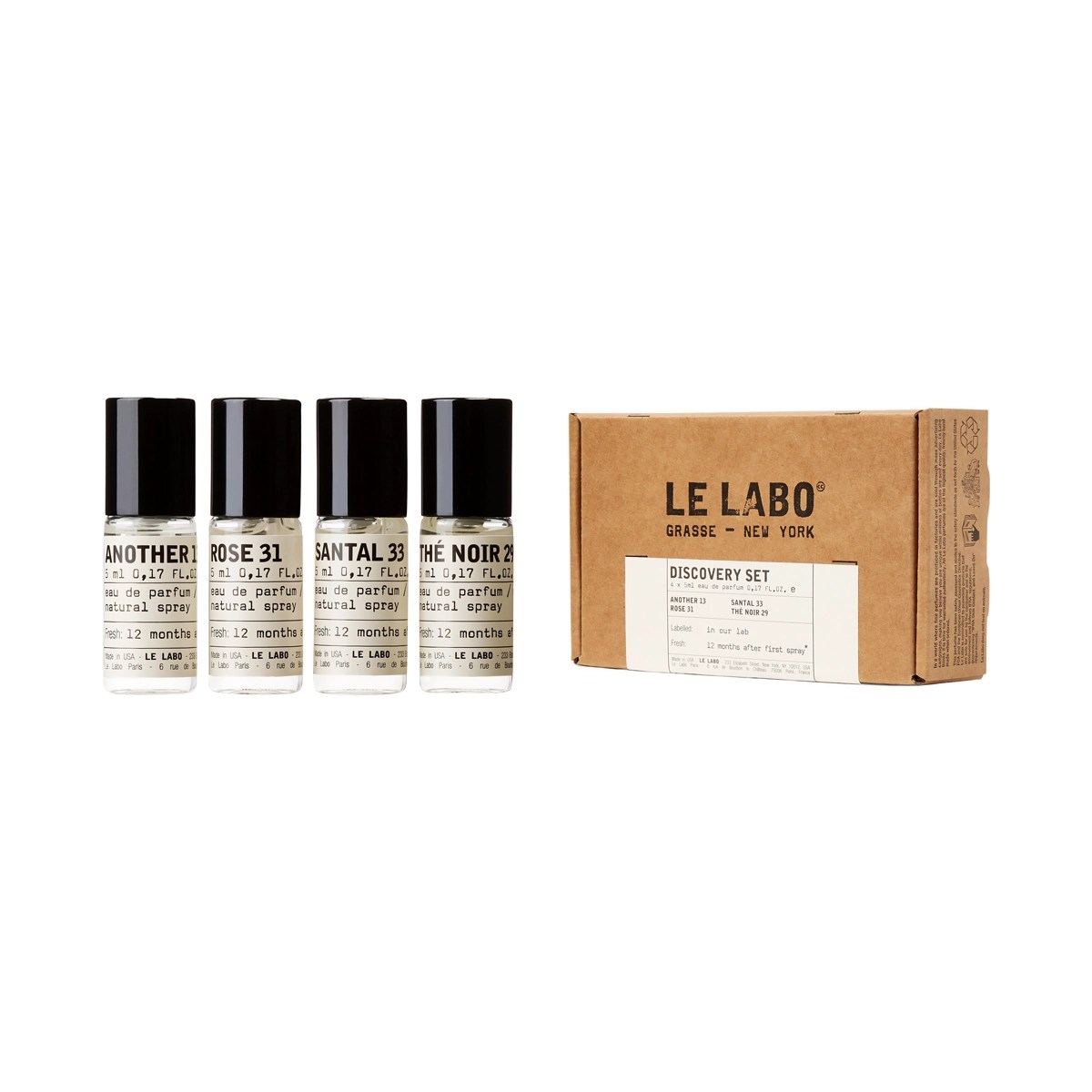 Discovery Set 4 x 5 ml - Le Labo - Dperfumes.cl