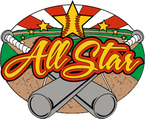 1 1/4" All Star Softball Pin-2962