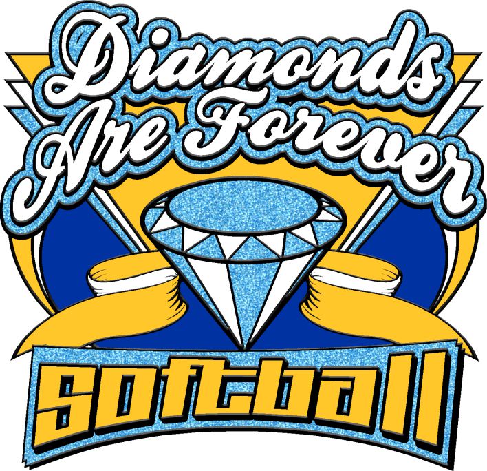 FS-222 1.75"  DIAMONDS ARE FOREVER TRADING PIN