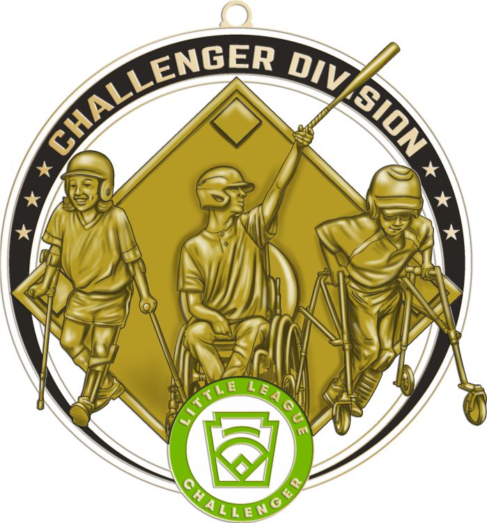 L-305 L.L. CHALLENGER MEDAL-GOLD ONLY