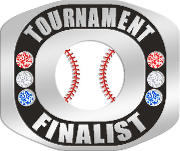 BB-751 TOURNAMENT FINALIST RING-SILVER