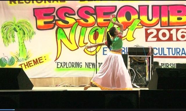 Part of the rich cultural display at Essequibo Night 2016