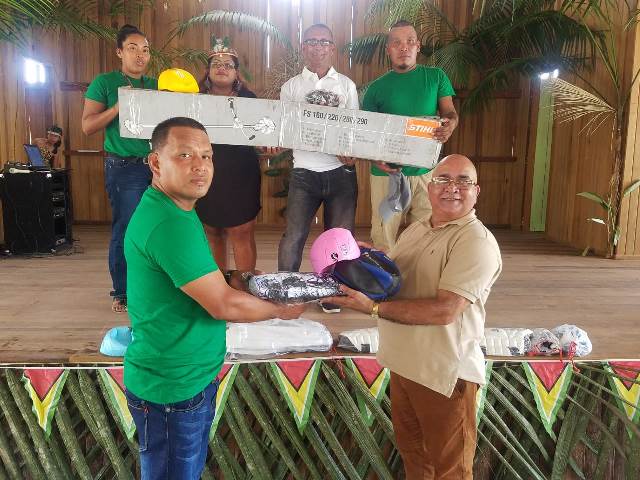 REO Denis Jaikaran making a presentation.