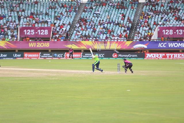 Some of the action this evening at the National Stadium.