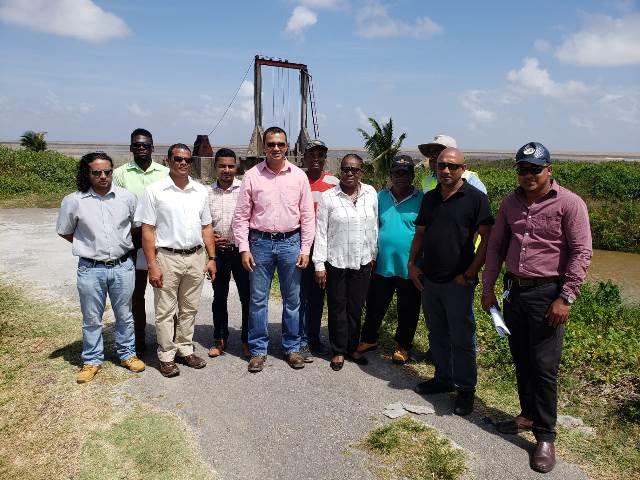 [In the photo] Regional Executive Officer (REO) Jennifer Ferreira Dougall (centre) flanked by NDIA officials and other stakeholders.