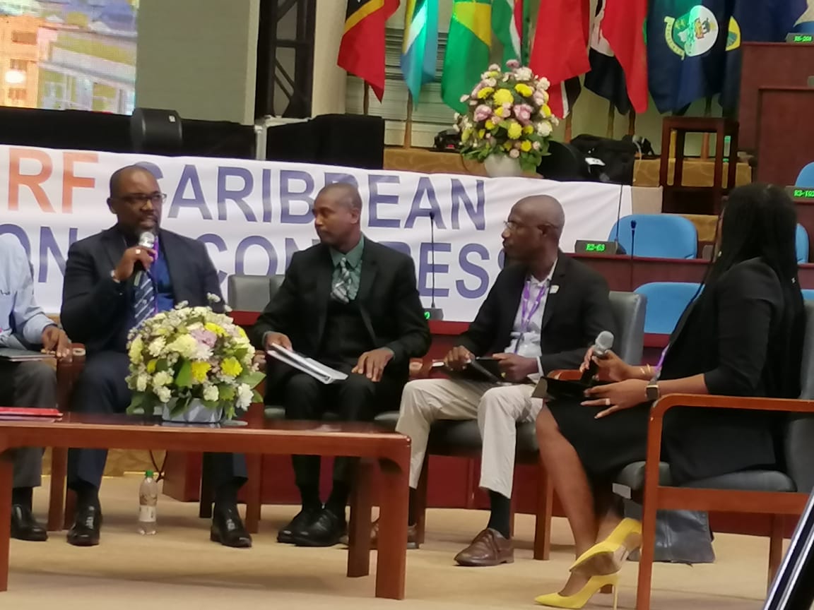 The Panellists from Left to Right: Rawlston Adams, Coordinator of Safety Advocacy at the National Transportation Safety Board, USA, Nicholas Worrell, and Civil Engineer, Joel Trotman
