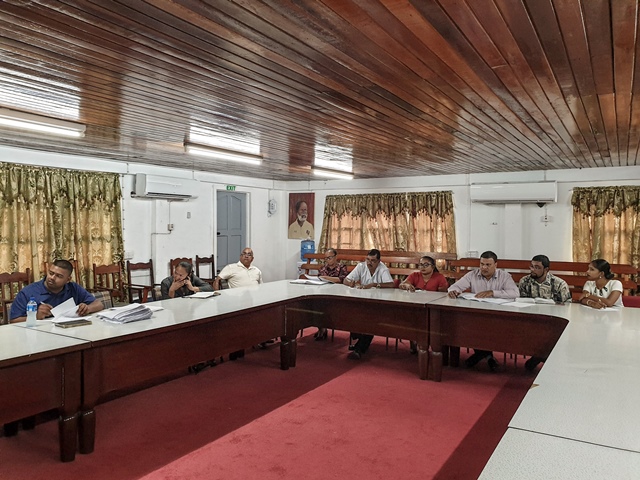 Team of the Regional Officials who met the Consultants.