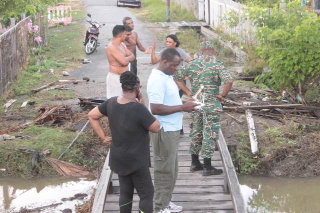 CDC, MOPI and Region 3, officials conducting damage assessments in the affected communities
