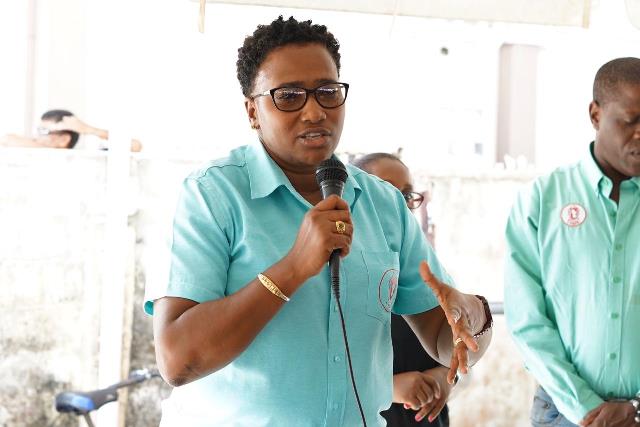 Minister within the Ministry of Communities with responsible for Housing Annette Ferguson