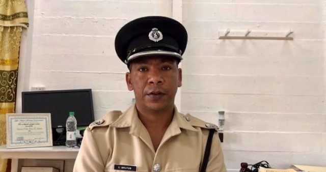 Regional Commander Calvin Brutus