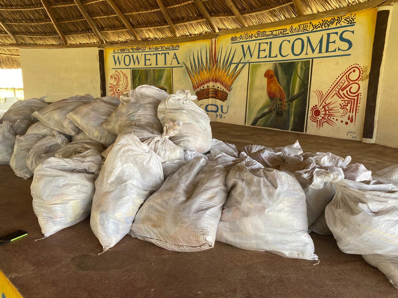 Minister of Local Government and Regional Development, Hon. Nigel Dharamlall, and Minister of Amerindian Affairs Hon. Pauline Sukhai, along with Director-General of the CDC, Lieutenant Colonel, Kester Craig during the visit to Region 9