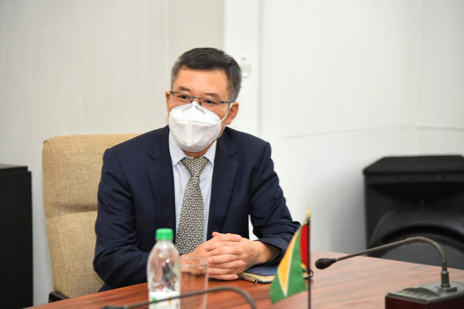 Mr. Chen Xilai, the Deputy Chief of the Mission of the Chinese Embassy in Guyana.