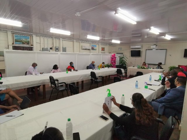 Some of the television station owners that attended today’s meeting at NCERD