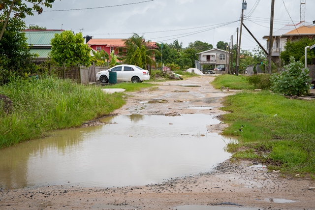 The roads that would be rehabilitated.