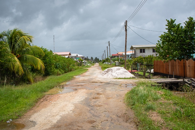 The roads that would be rehabilitated.