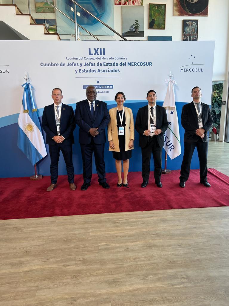 Prime Minister Mark Phillips reaffirmed Guyana’s support for MERCOSUR