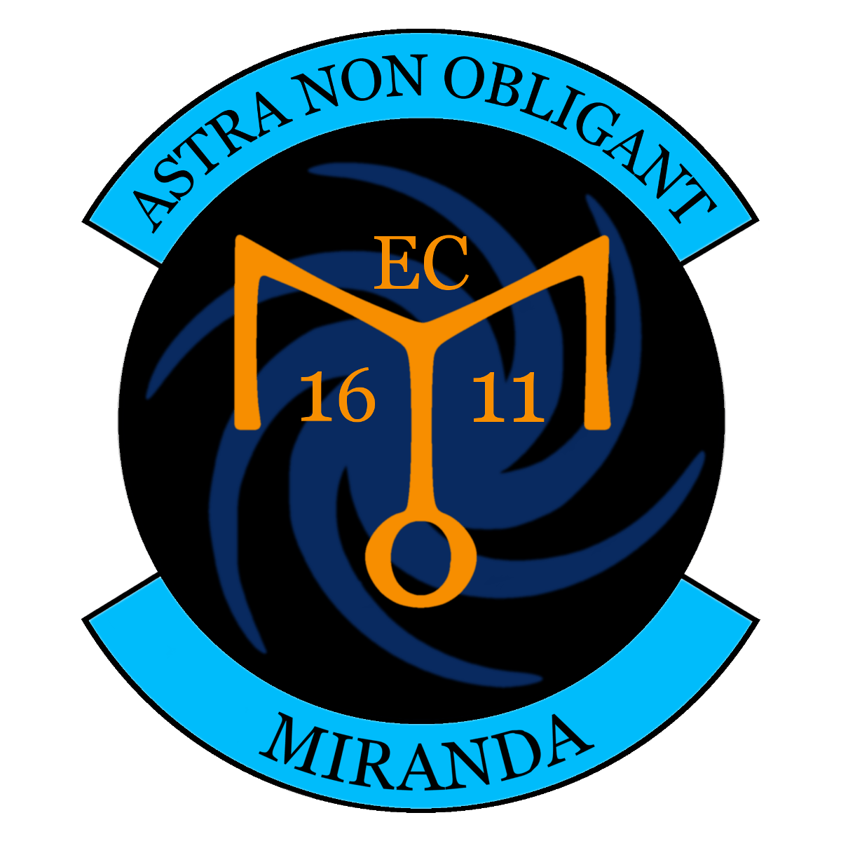 Earth Union insignia of the trading ship Miranda