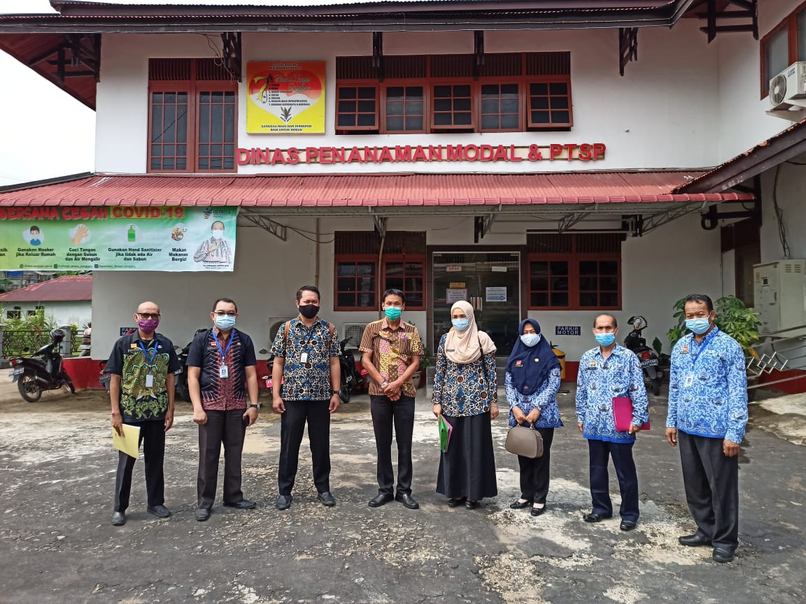 EVALUASI PELAYANAN PADA DINAS PENANAMAN MODAL DAN PELAYANAN TERPADU SATU  PINTU KABUPATEN SANGGAU – DPMPTSP