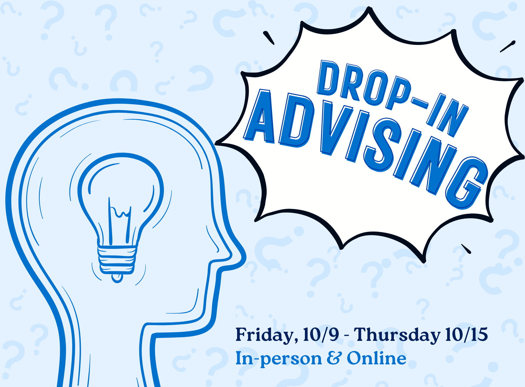 Drop-In Advising