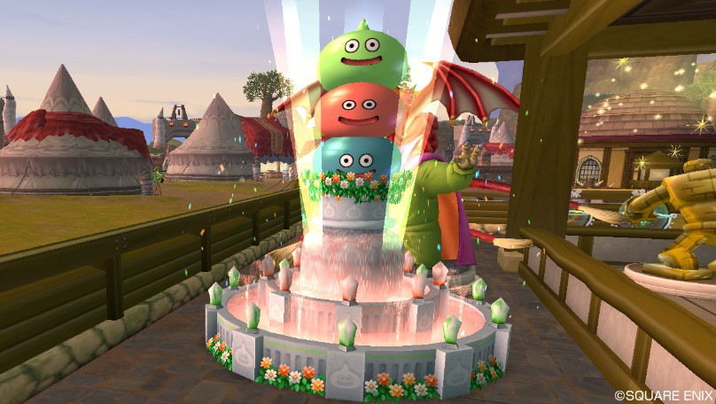 ドラクエ10 バラモス像や噴水 おでかけ便利ツールふくびき更新 ドラテン ドラクエ10 バラモス像や噴水 おでかけ便利ツールふくびき更新 ドラテン