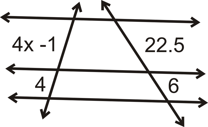 7 Parallel Lines And Proportional Parts 