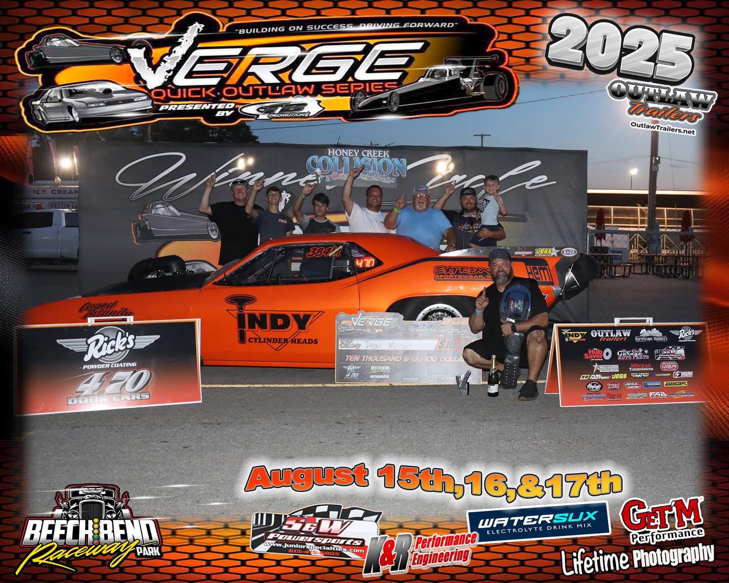 Mcilvain, Cook, Martin clinch wins at Beech Bend Verge - DragChamp.com