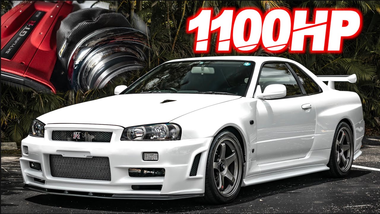 NISSAN　GT-R (R34) DRAGint R34 GTR 1100HP Project – Secret Build – RB26 Madness
