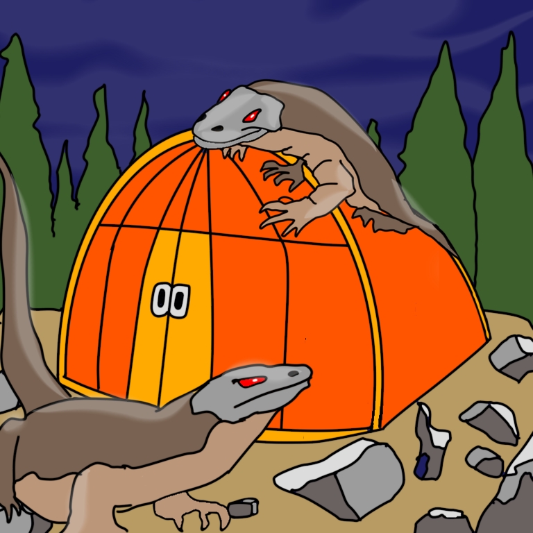 故郷へのカウントダウン 9 闇夜の赤い眼