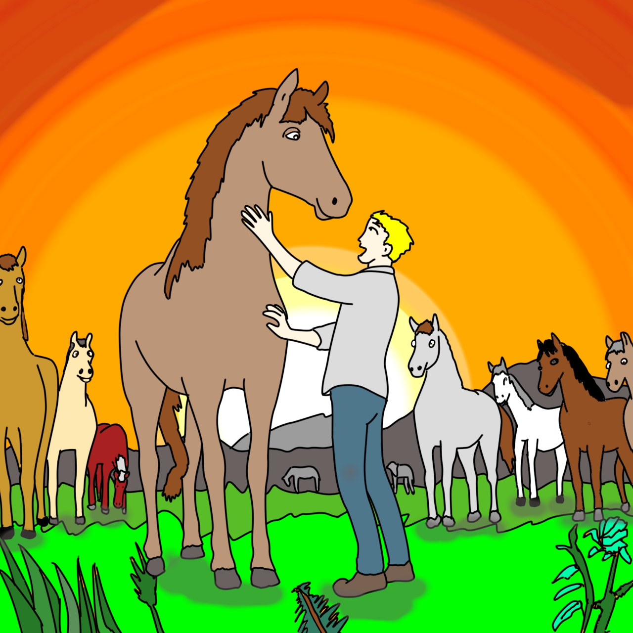 故郷へのカウントダウン 20 星の馬と優しさ