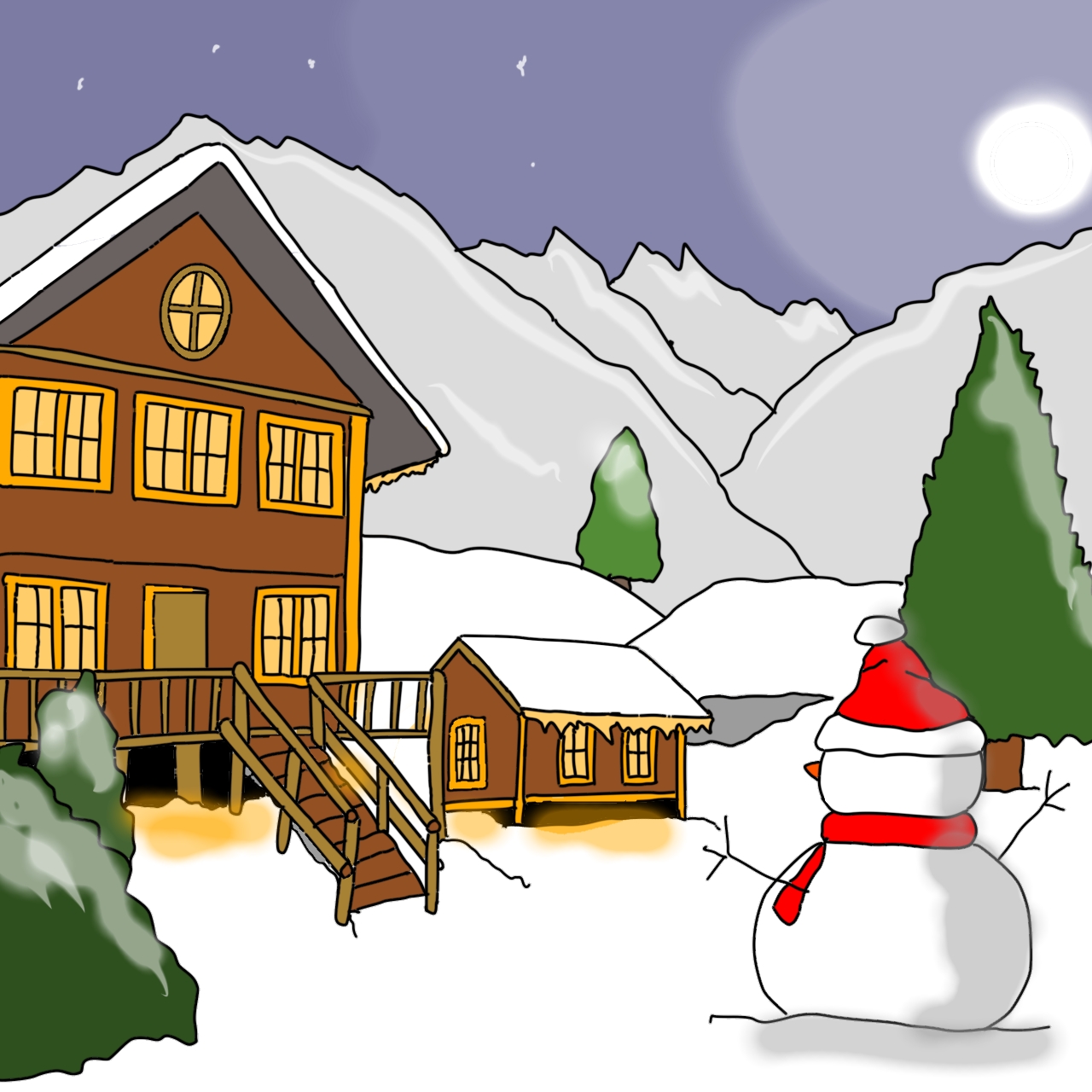 スノーマンのねがいごと 1