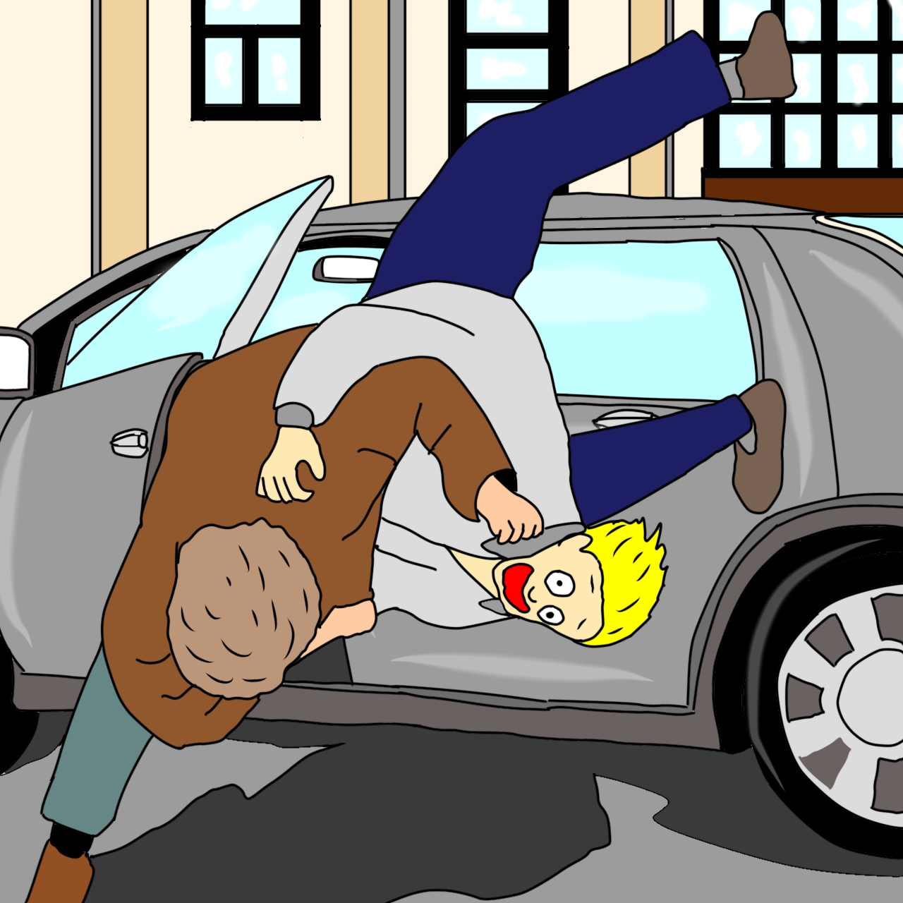 ネクロバズとむくつけき勇者たち 14 盗難車