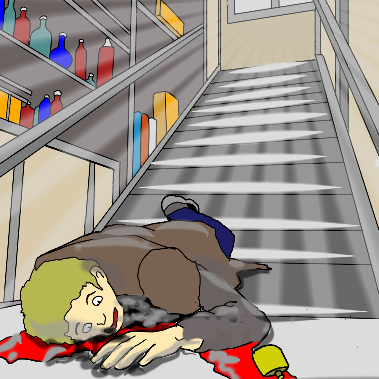 ネクロバズとむくつけき勇者たち 33 暗闇の銃声