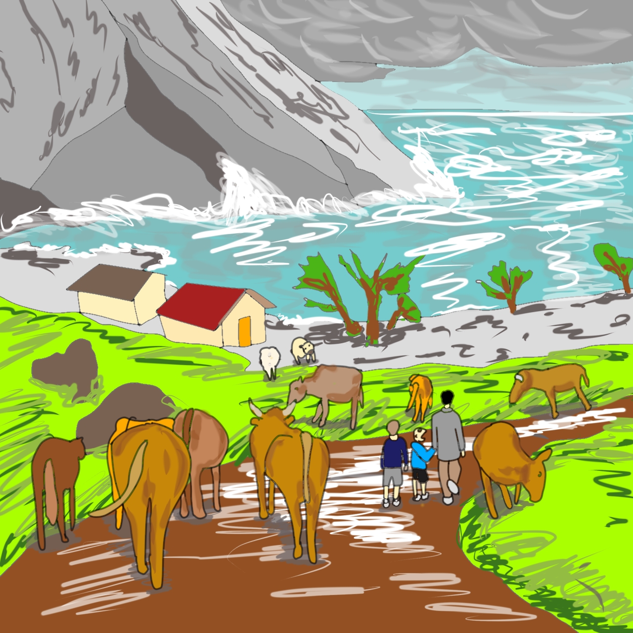 アラアラ島のタント・ピエール 10 命をつなぐ船