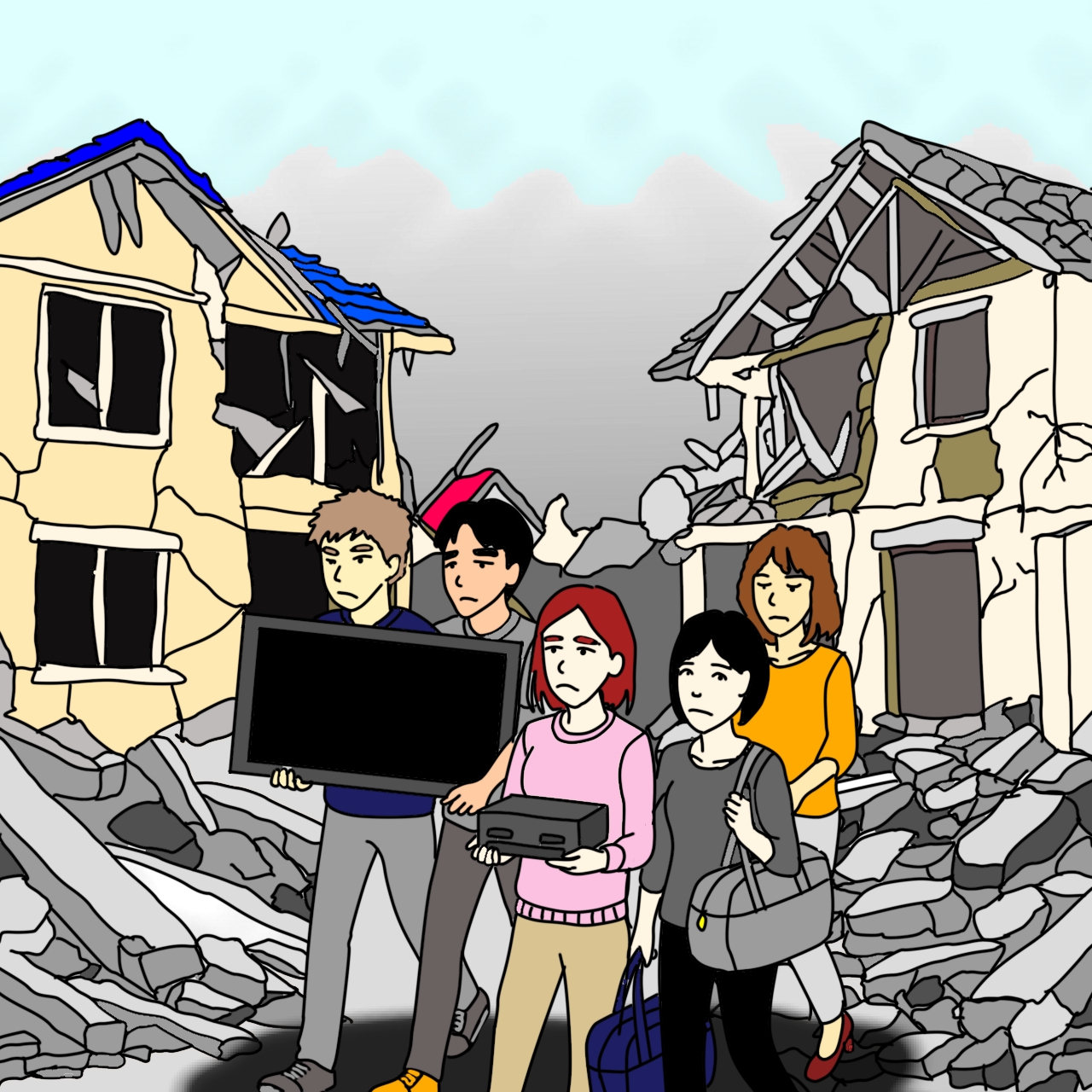 サイレント・レジスタンス 15 五人の避難者