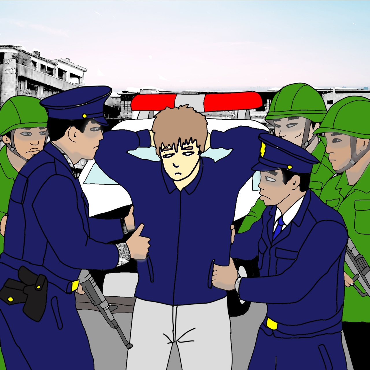 サイレント・レジスタンス 17 無言の包囲網