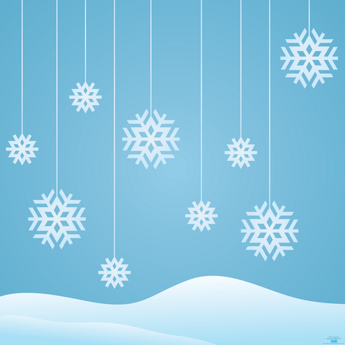 Snow Crystals E-Card Vector | DragonArtz Designs (we moved to ...