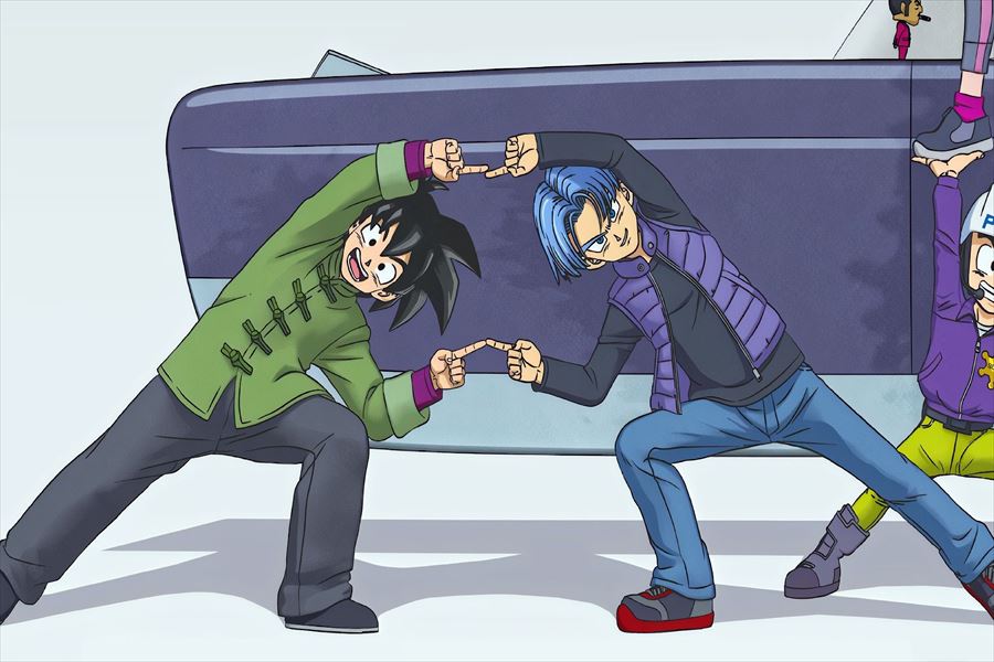 ドラゴンボールアニメヒーローズ特典悟天トランクスゴテンクスシルバー