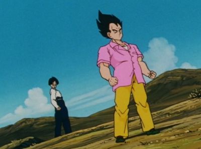 ベジータの私服のファッションセンスをアニメから抜粋！戦闘服より