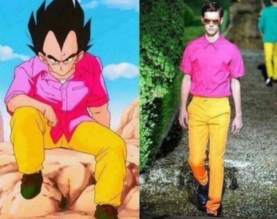 ベジータの私服のファッションセンスをアニメから抜粋！戦闘服より