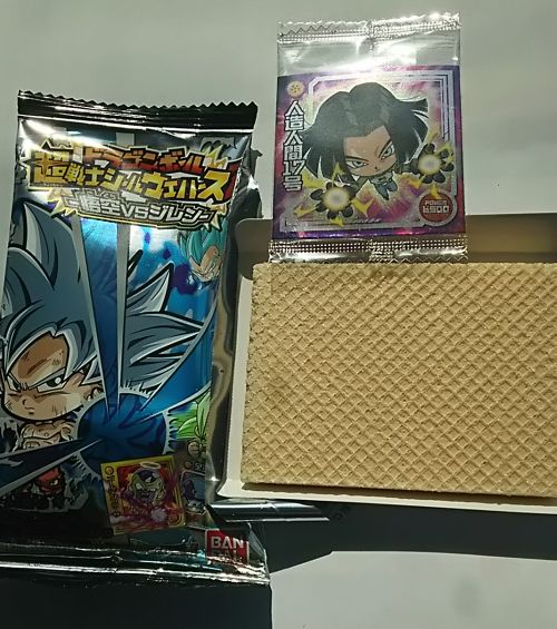 ドラゴンボール超戦士ウエハースZのシークレットシールをゲット