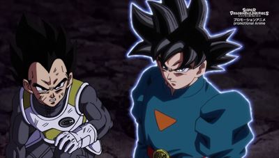 ドラゴンボール宇宙争乱編の第9話 大神官衣装の悟空登場！身勝手の極意