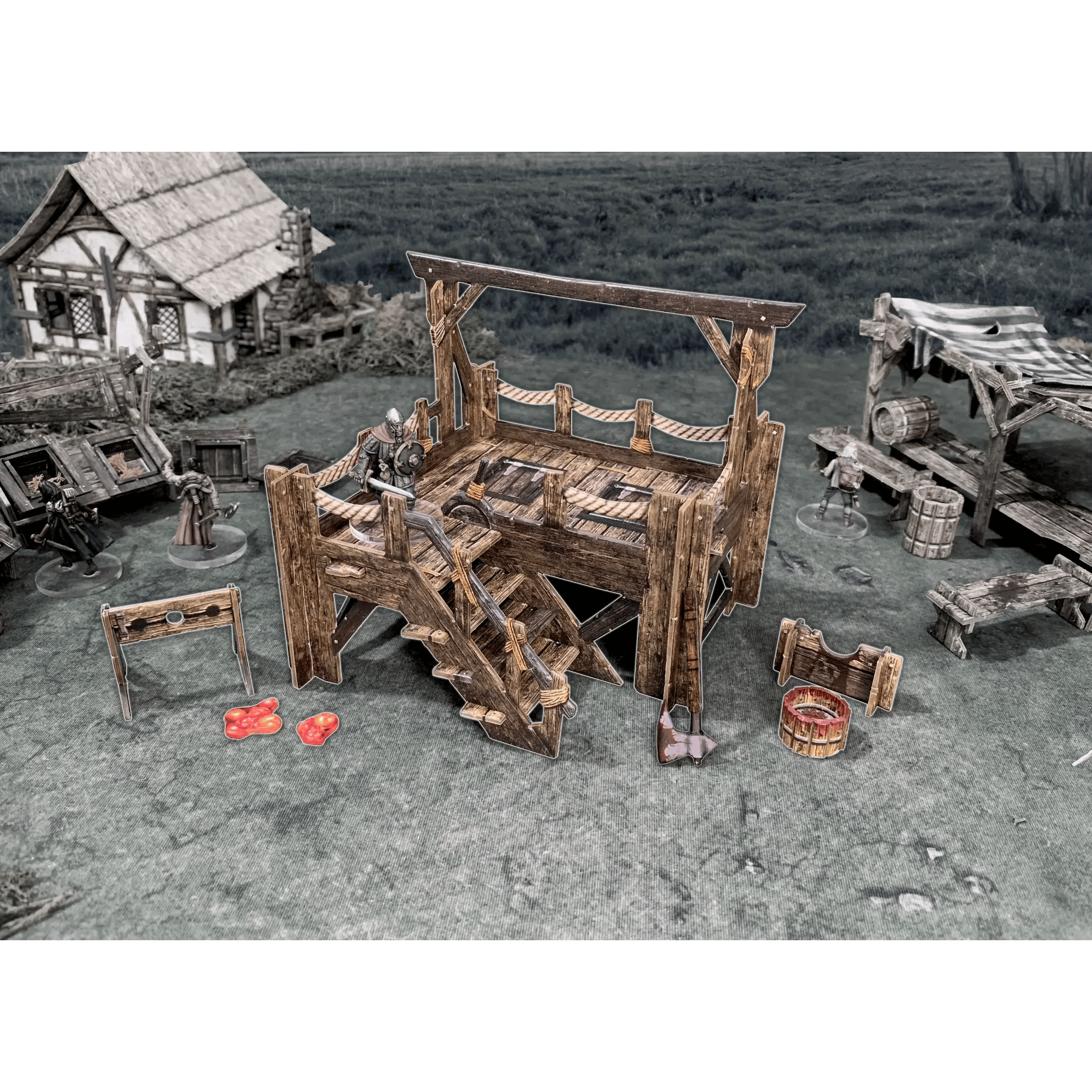 Gallows & Stocks - Battle System