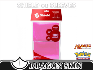 SHIELD CENTRAL - STANDARD - ROSA (100 Sleeves)