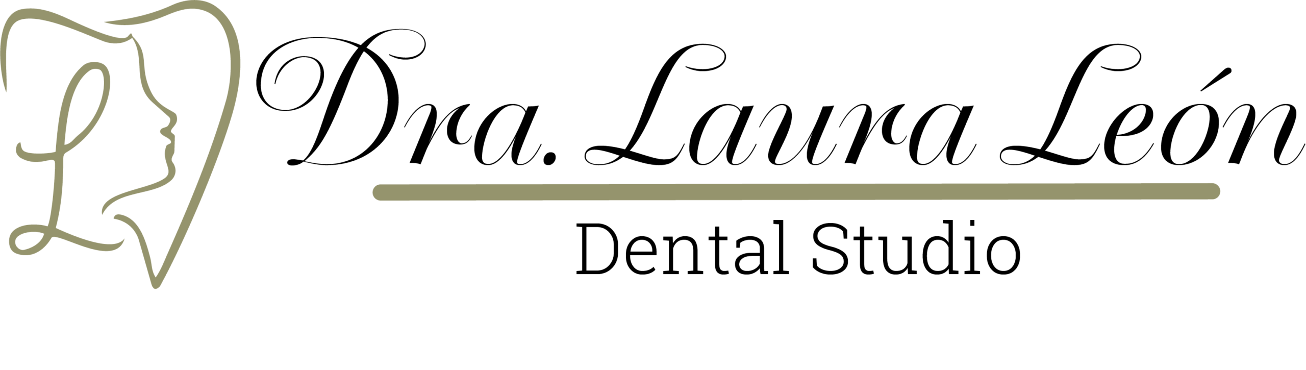 Logo Clínica Dental – Dra Laura León.