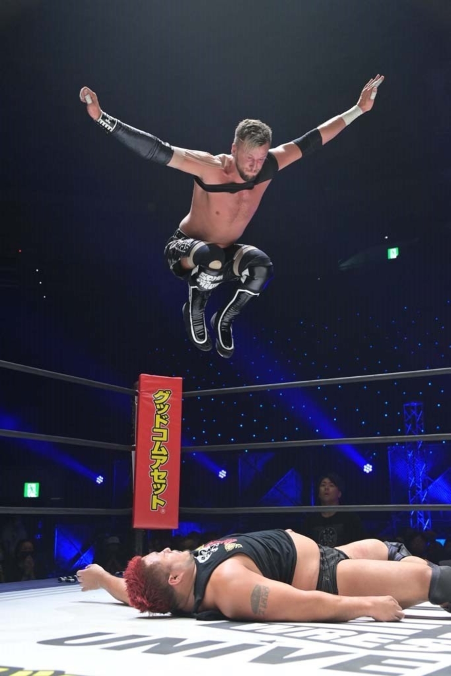 The pre-match hype video revealed Brookes had spent time training with KUDO...