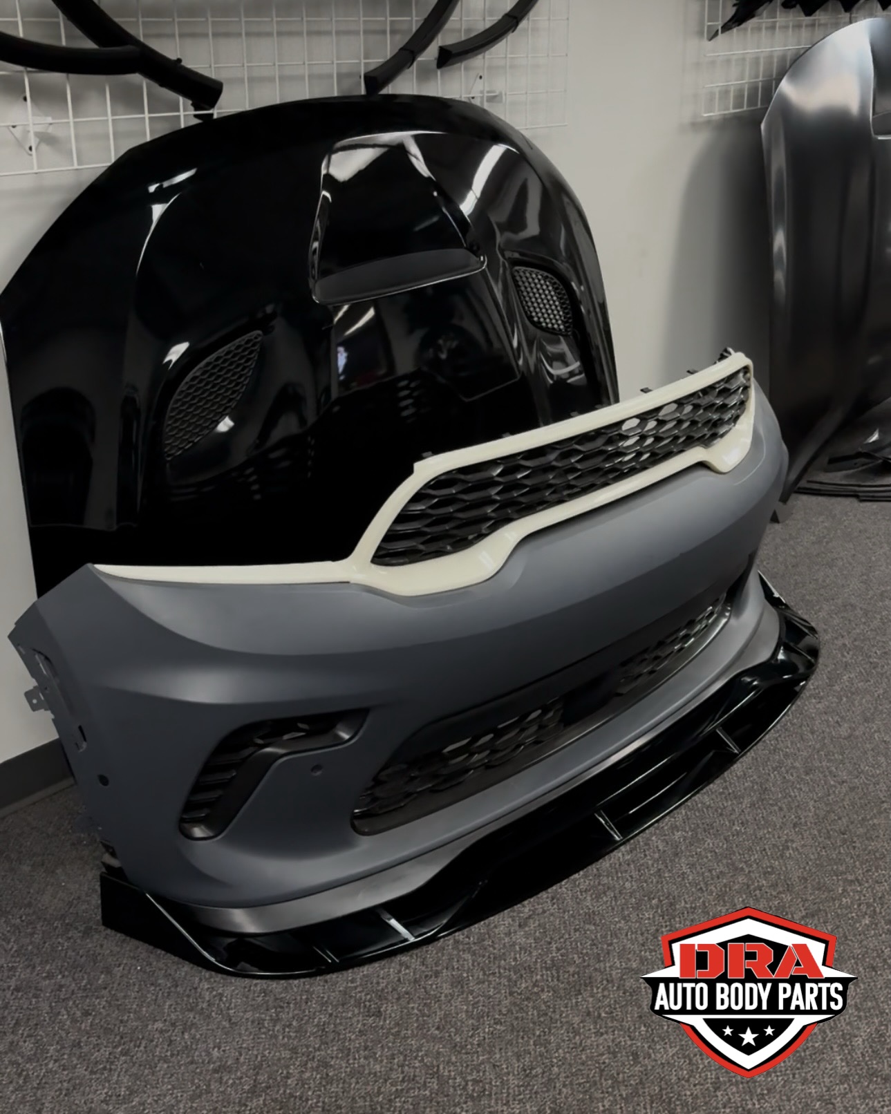 Dodge Durango 2021-2024 Rock Front Lip for SRT Front Bumper